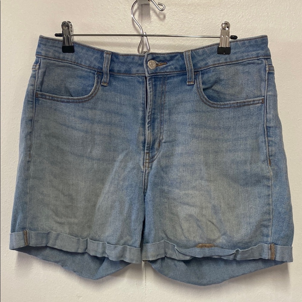 Old Navy Blue Jean Shorts Casual Cut-Off Style
